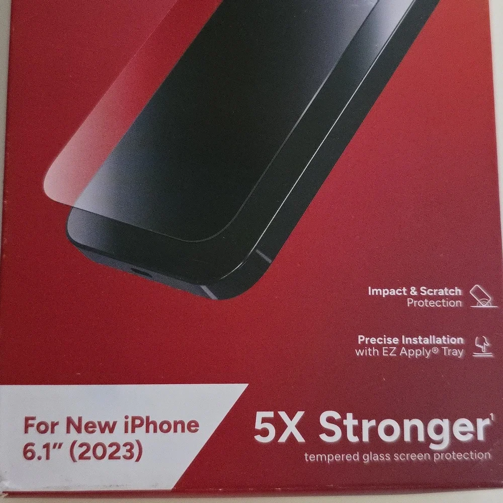 ZAGG Invisible Shield Screen Protector Iphone 6.1 2023 Tempered Glass